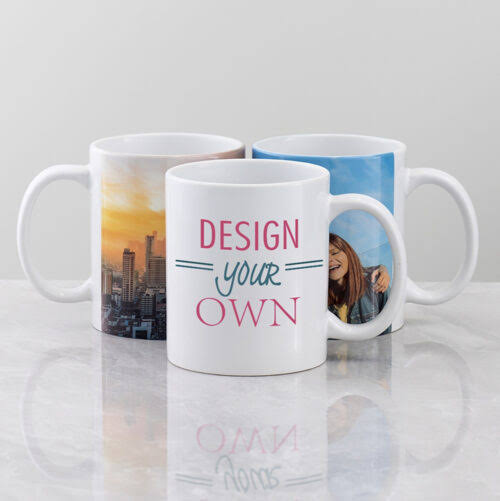 Customized Normal White Mug