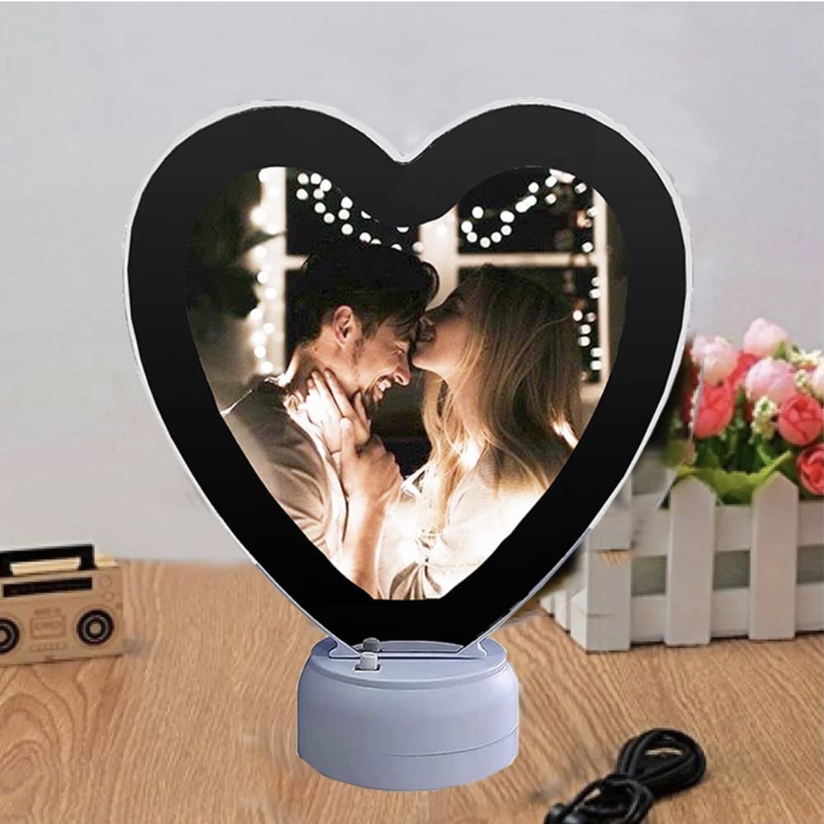 Customized Heart Magic Mirror