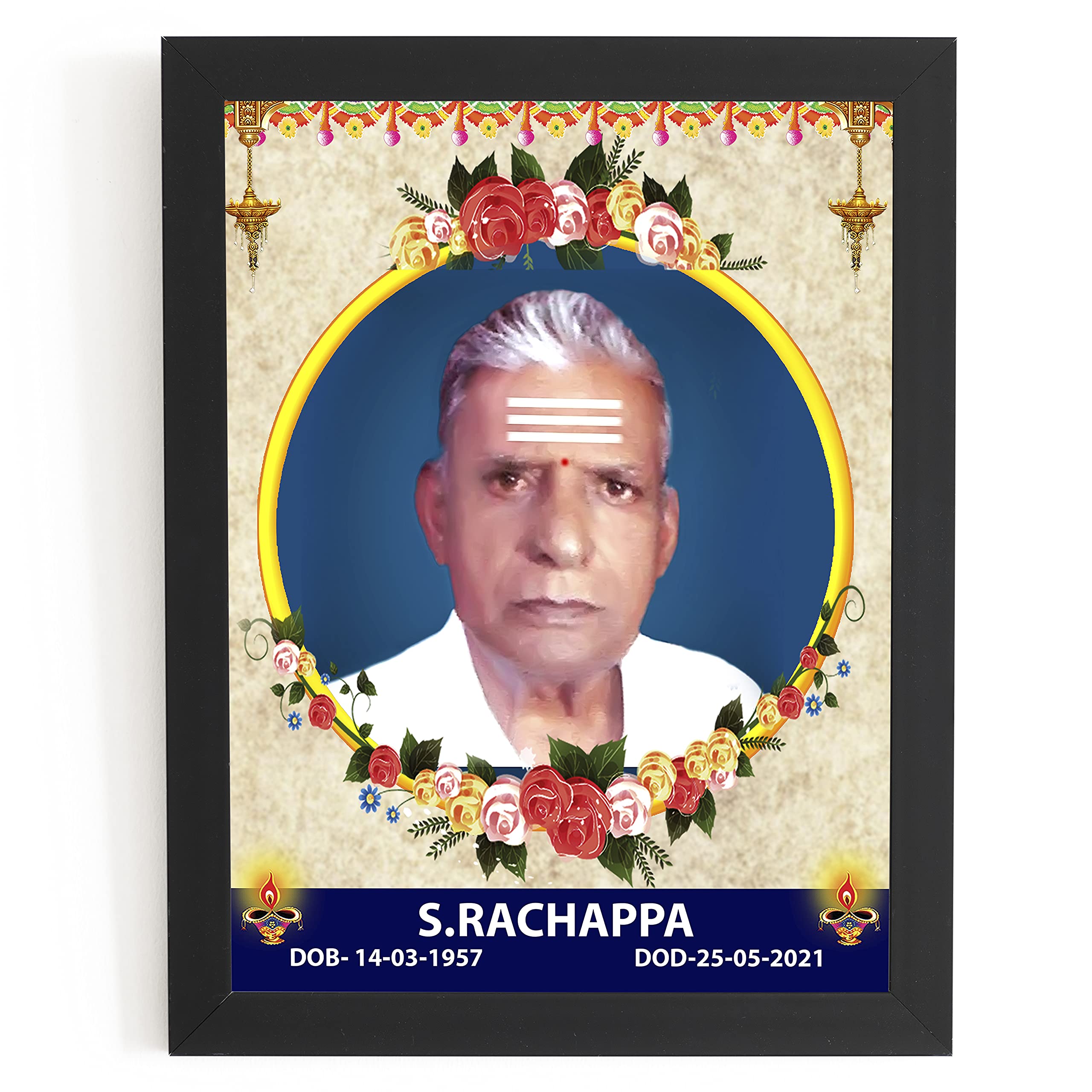 Memorial Shraddhanjali Frame