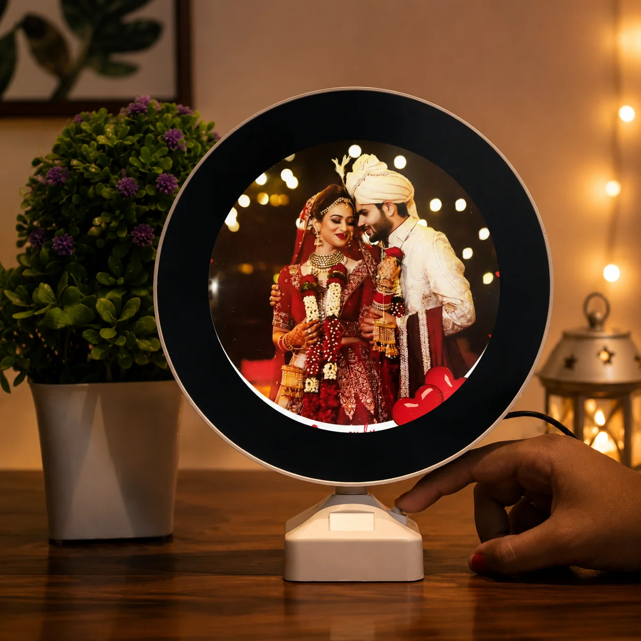 Customized Circle Magic Mirror
