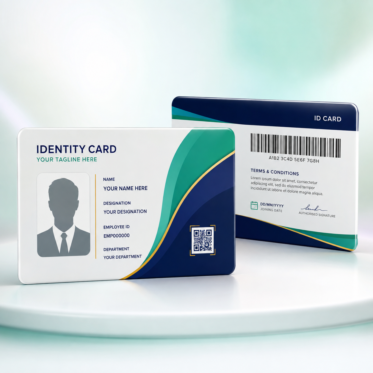 Custom Plastic ID Card