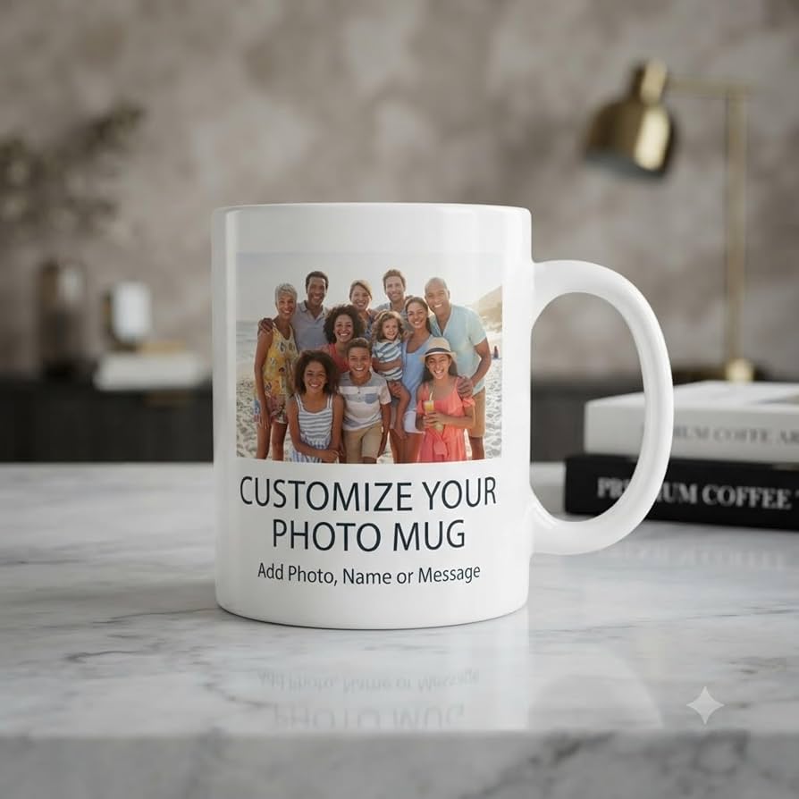 Customized Normal White Mug