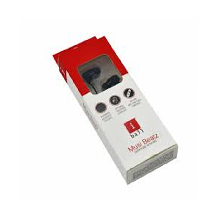 iBall Musi Beatz in-Ear Wired Earphones with Mic