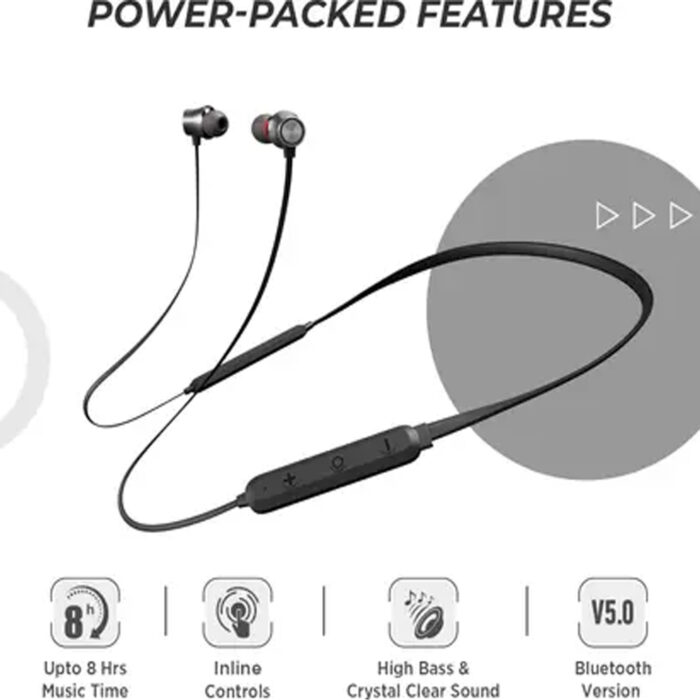 Intex Musique Envy Bluetooth  (Mirror Black, In the Ear) - Image 5