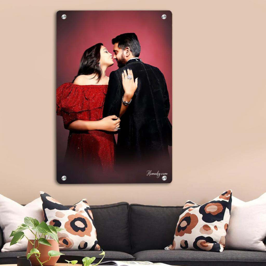 Acrylic Photo Frame with Hanging Hook